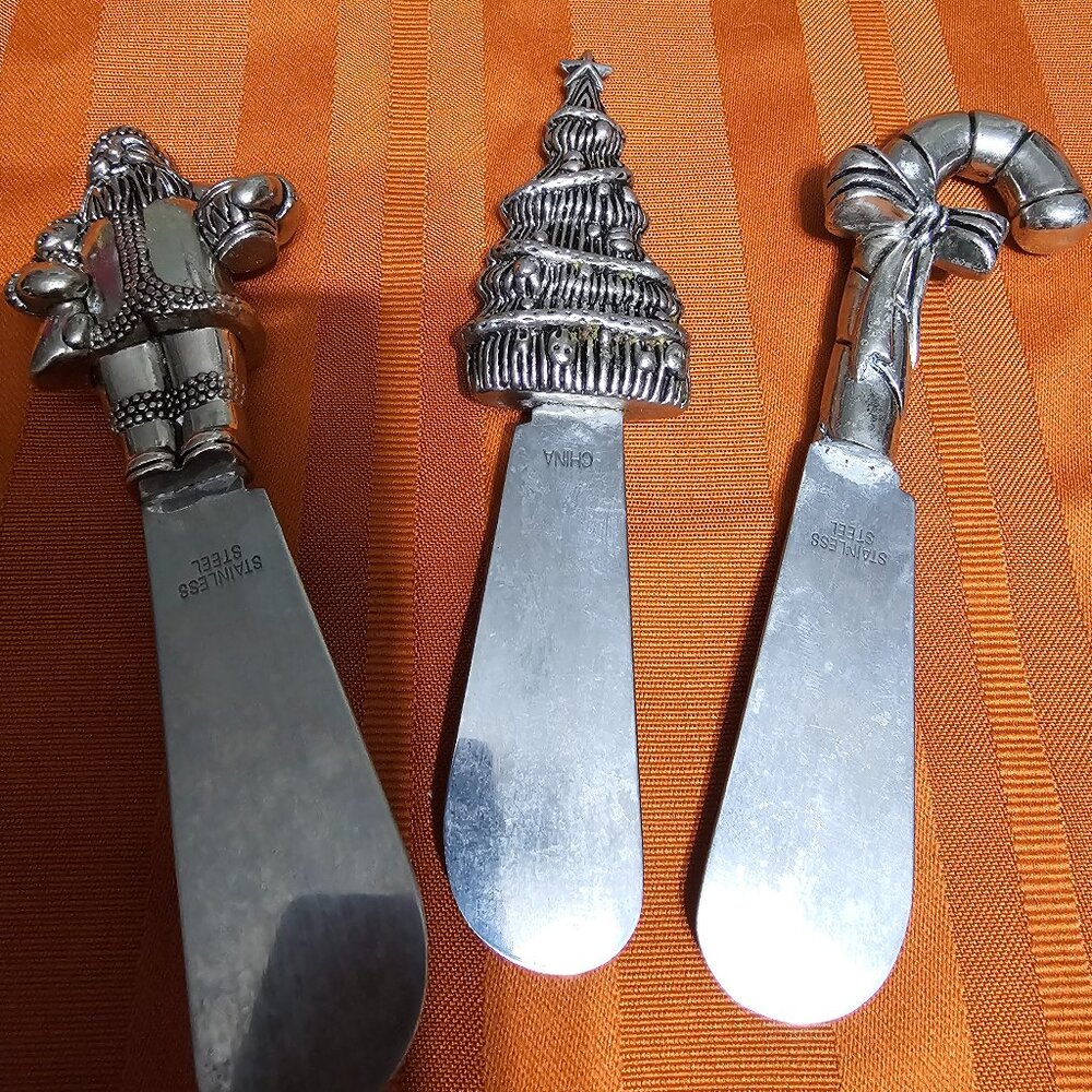 Wallace Silversmith 3pcs Butter Knife Set